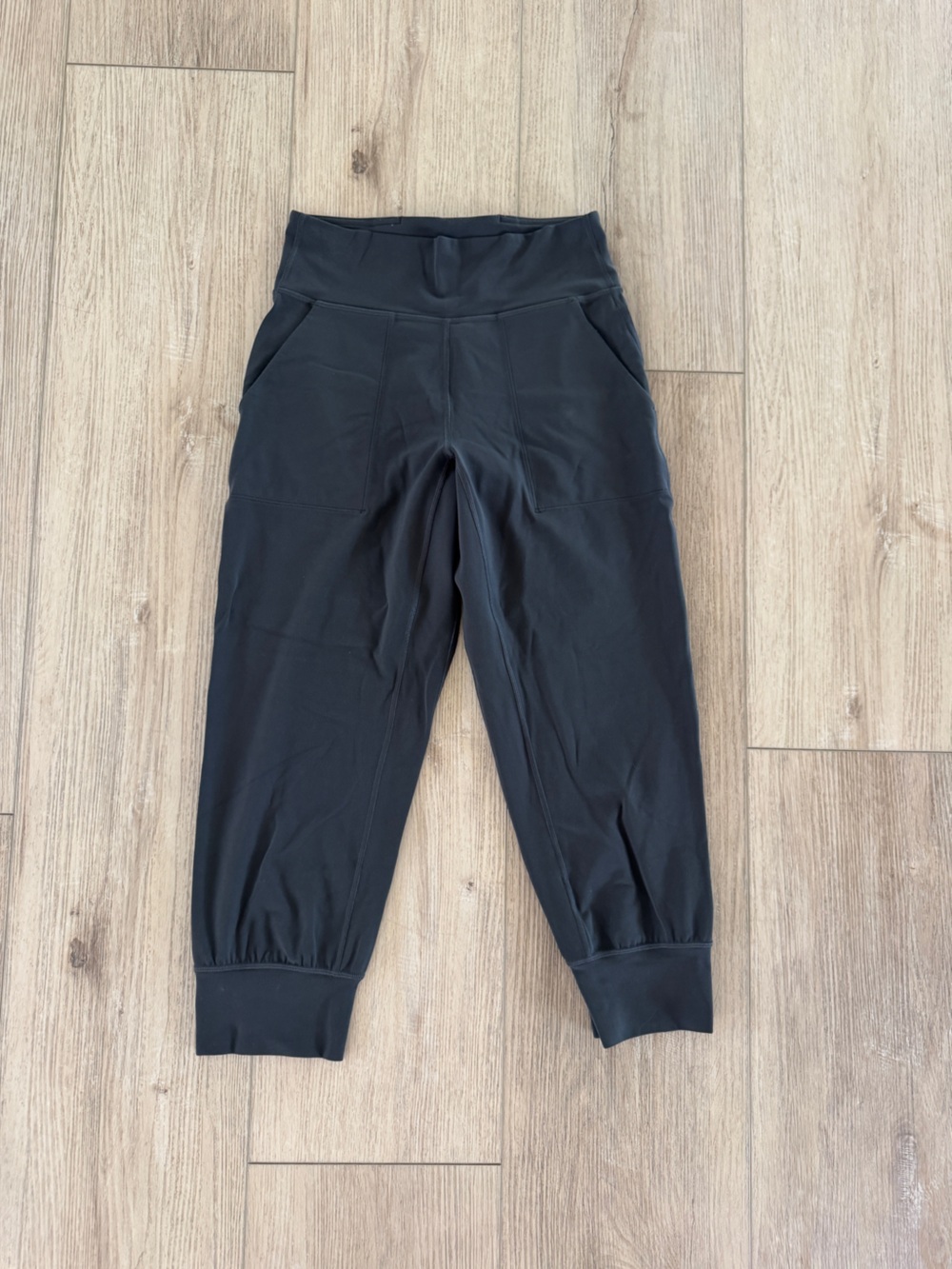 lululemon athletica Dark Gray High-Rise Cropped Joggers